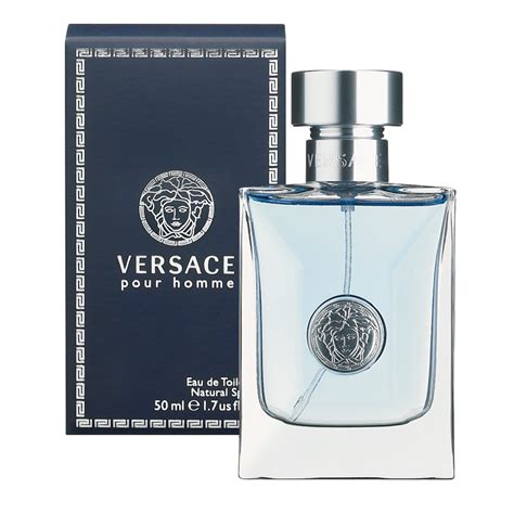 versace pour homme eau de toilette natural spray 50ml